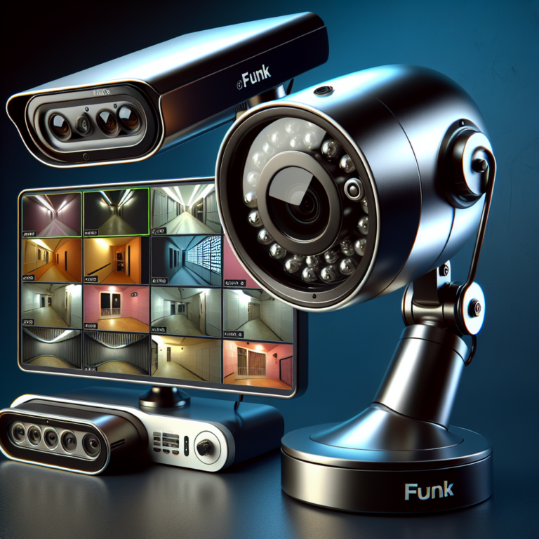 Ultimative Funk Überwachungskamera-Set: Aufzeichnung & Monitor!