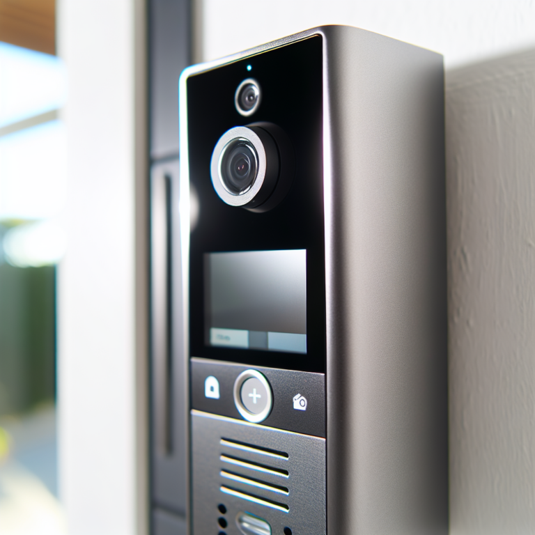 Smarte Sicherheit für Ihr Zuhause: Hikvision Türsprechanlage mit integrierter Überwachungskamera