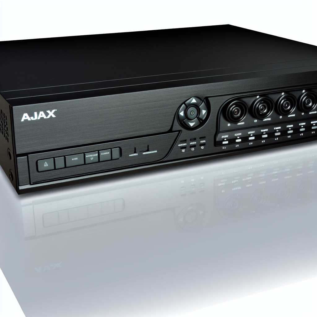 Ajax 16-Kanal NVR - Netzwerkvideorekorder black: Erweiterte Videoüberwachung für höchste Sicherheitsansprüche