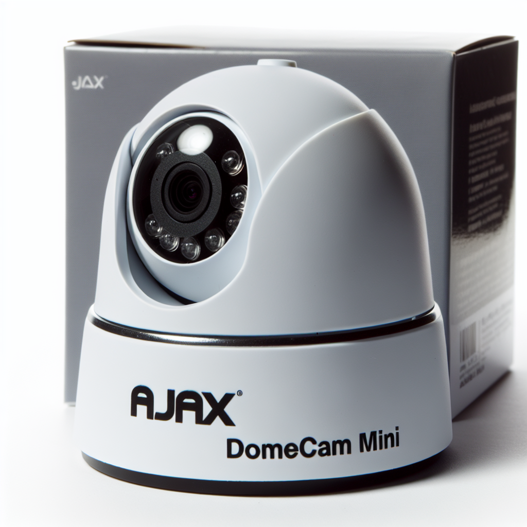Ajax DomeCam Mini (5Mp/2.8mm) White – Stilvolle Überwachung für Innenräume