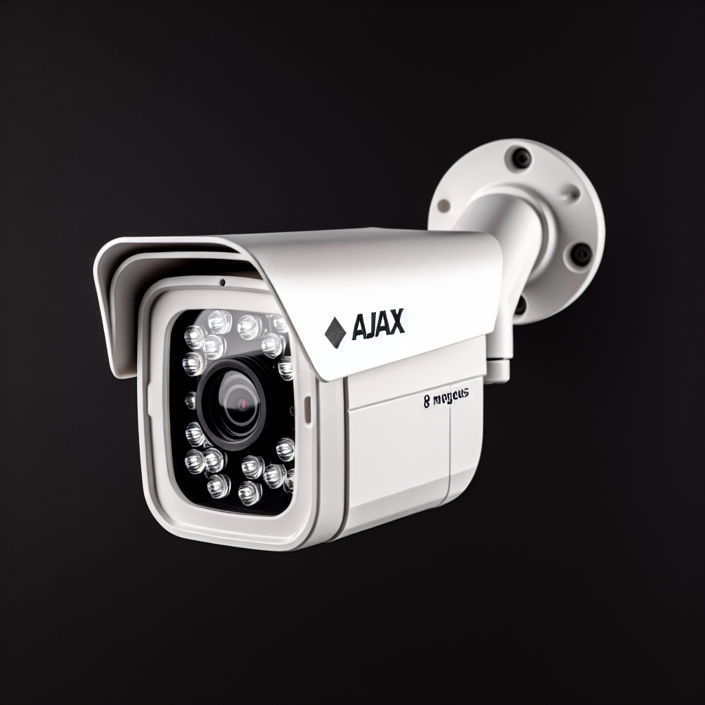 Ajax BulletCam (8Mp/4mm) White – Maximale Überwachung mit minimaler Sichtbarkeit