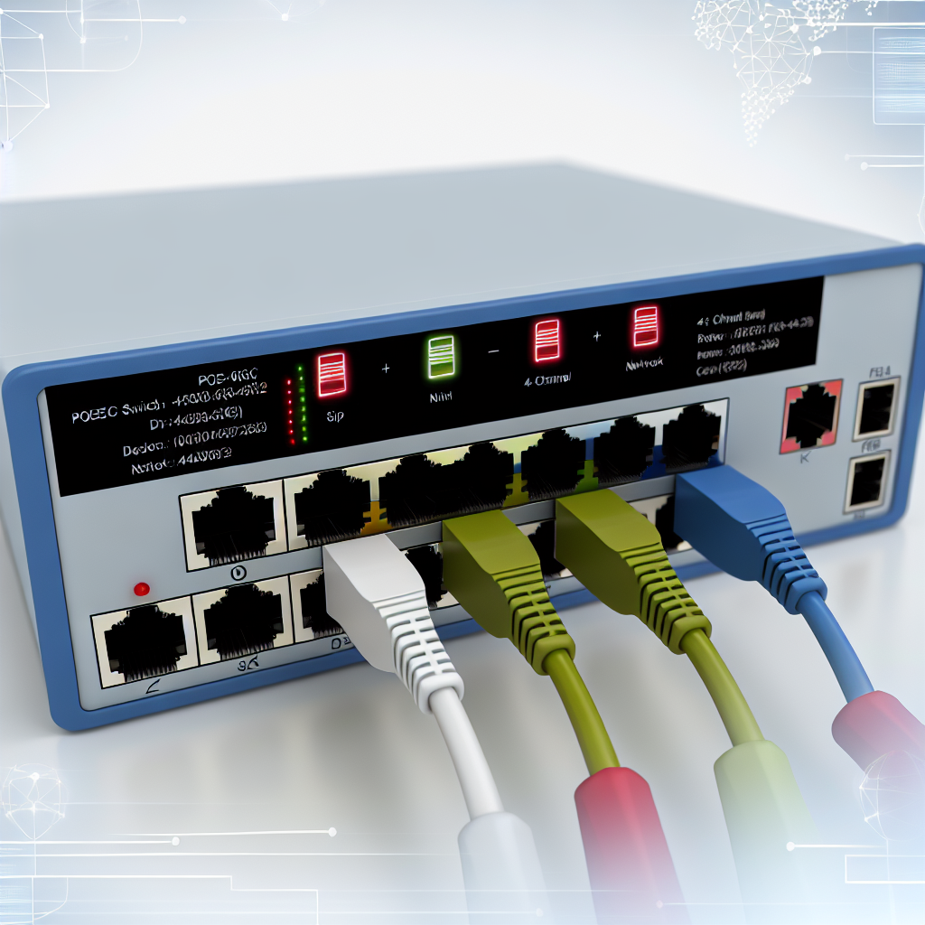 Effizienz im Netzwerk: Provision PoES-0460C+2I-V2 4-Kanal PoE-Switch